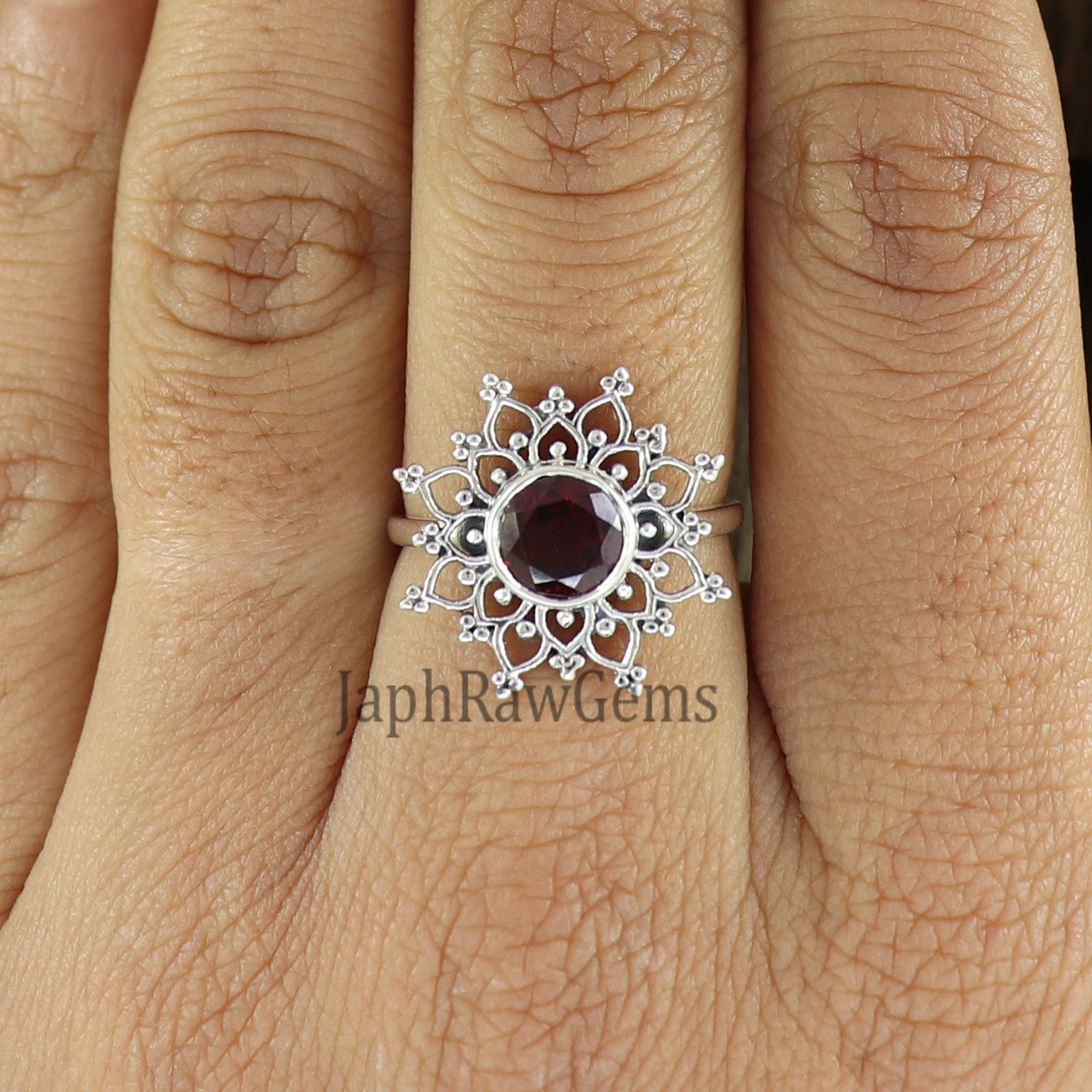 Garnet Ring